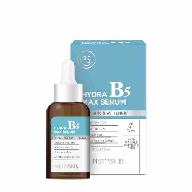 Tinh Chất Phục Hồi, Dưỡng Trắng Da Hydra Max Serum B5 Prettyskin (50ml)