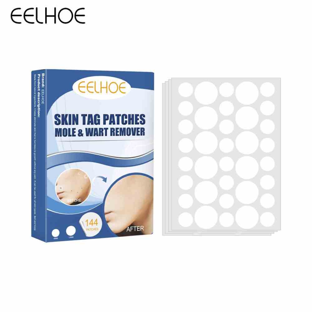 Set miếng dán loại bỏ mụn cóc EELHOE kháng khuẩn dạng sợi mịn chăm sóc làm sạch da