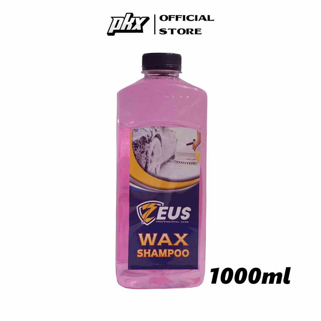 Xà bông rửa xe bọt tuyết Zeus Wax Shampoo - 1000ml