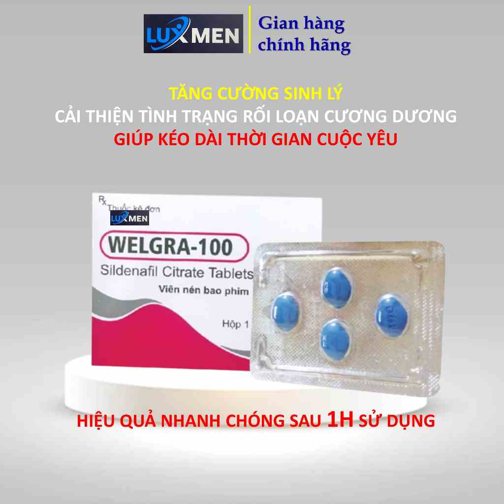 Viên uống tăng cường sinh lý Best Life Supermen plus Welgra - 100 cải thiện tình trạng yếu sinh lý rối loạn cương dương