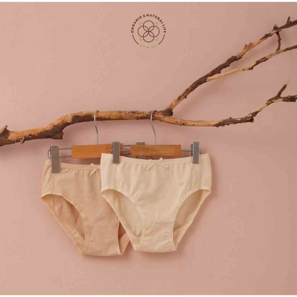 Quần lót nữ cotton kháng khuẩn cao cấp - sợi bông organic cotton đạt tiêu chuẩn GOTS- Organic and Natural Life by Mimi