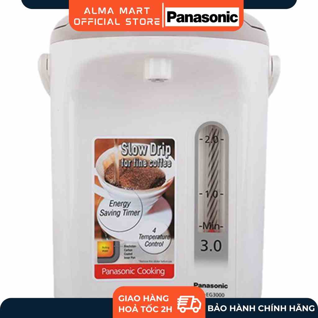 Bình Thủy Điện Panasonic NC-EG3000CSY - Bảo Hành 12 Tháng - Hàng Chính Hãng