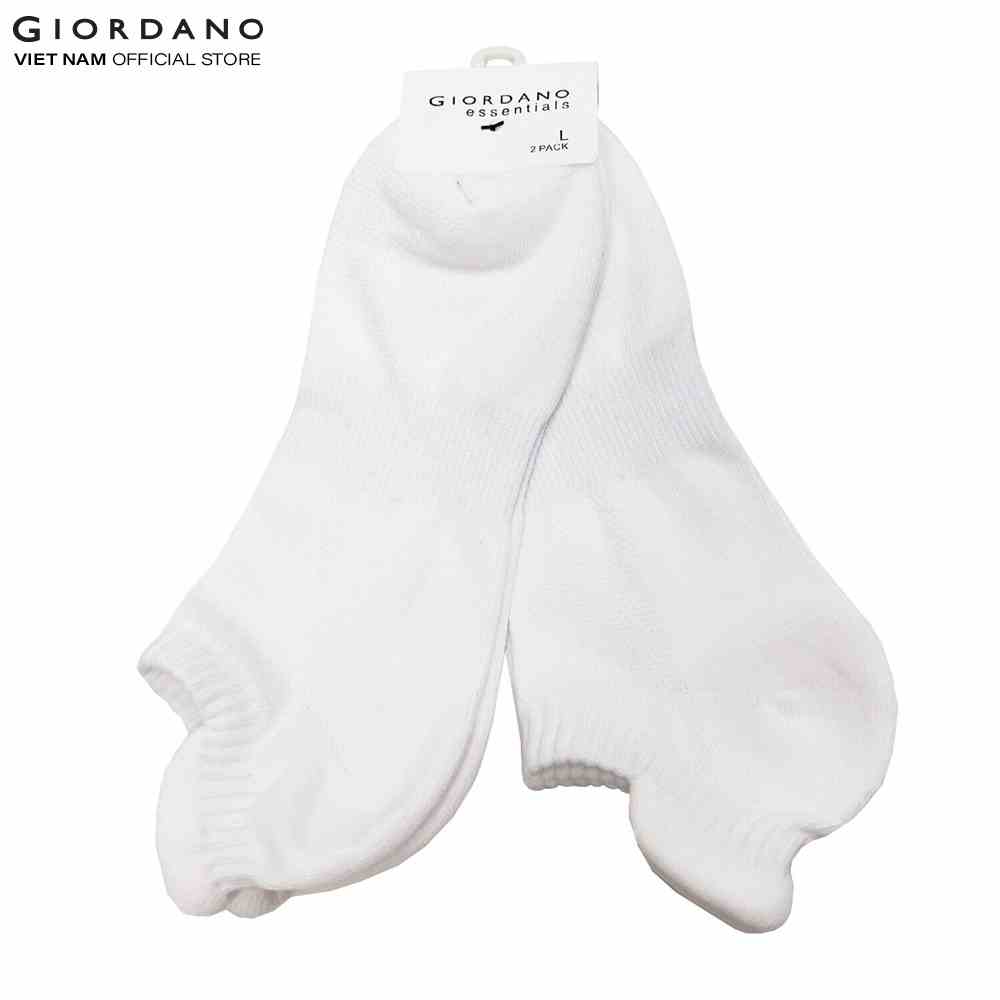 Combo 2 Đôi Vớ Thể Thao Unisex Cotton Socks Giordano 01152018