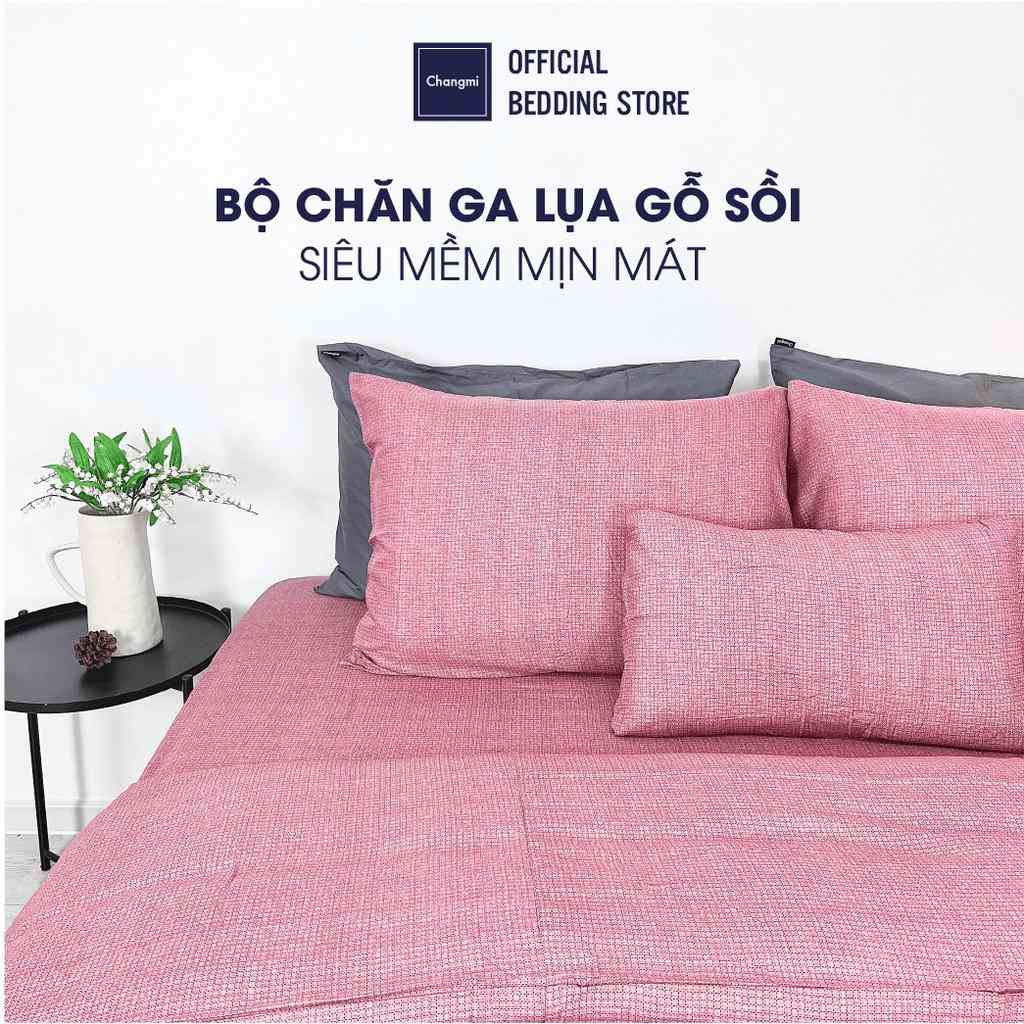 [Nhiều mẫu] Bộ chăn ga Changmi Bedding 100% lụa siêu mềm Micro Modal - 5 món