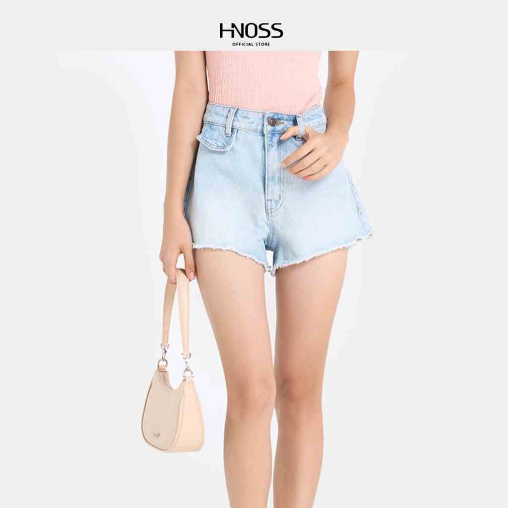 [Mã BMLTA35 giảm đến 35K đơn 99K] Quần Short Jeans Nữ Thời Trang HNOSS HNQSH010