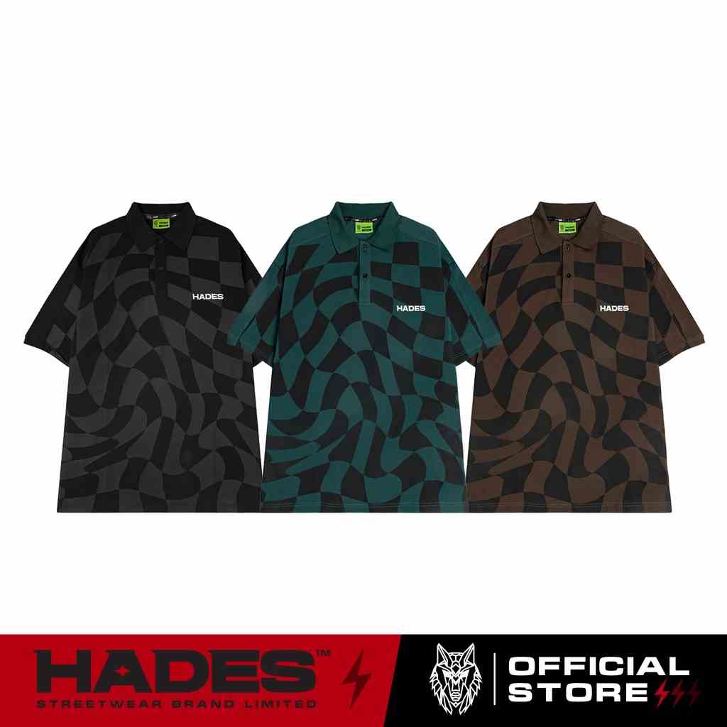 Áo Polo Tay Lỡ Unisex WRAPPED Thun Cá Sấu - HADES Brand Chính Hãng