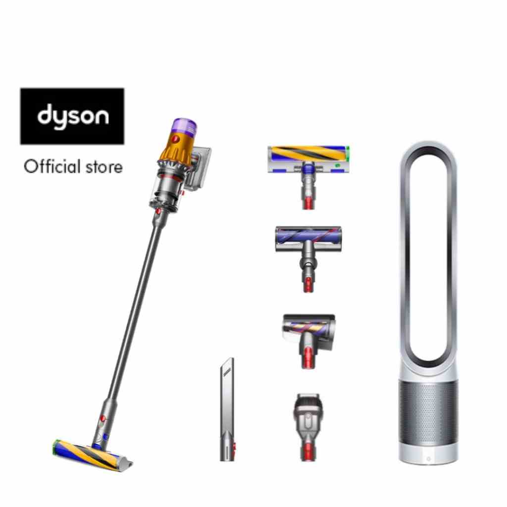 [Mã ELDYSON2 giảm 8%] Combo Máy hút bụi Dyson V12 Detect Slim Absolute và Máy lọc không khí Dyson Pure Cool TP00