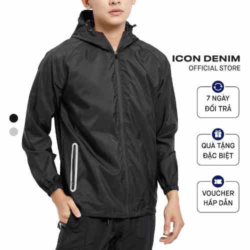 Áo Khoác Dù Nam ICONDENIM Regular Lightweight WindbreakerJacket AKID0050