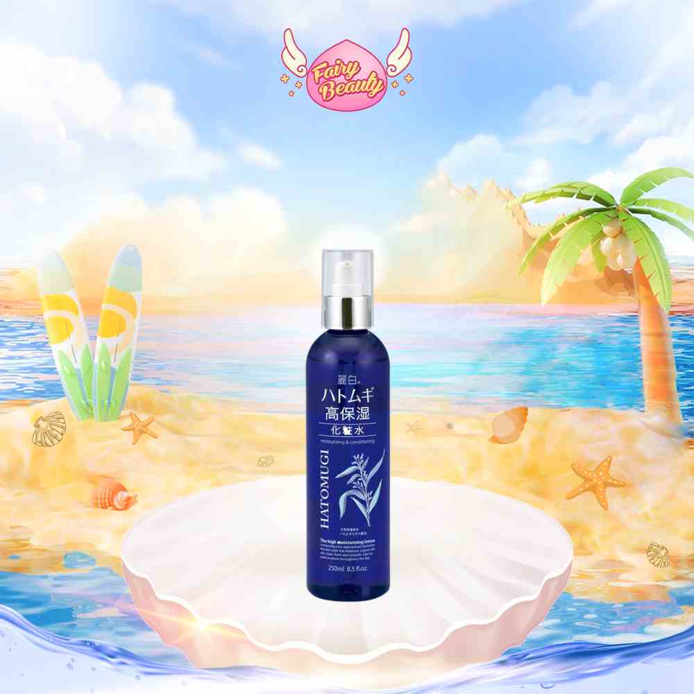 [REIHAKU HATOMUGI] Nước Hoa Hồng Ý Dĩ Dưỡng Ẩm Chuyên Sâu, Làm Trắng Và Săn Chắc Làn Da High Moisturizing Lotion (250ml)