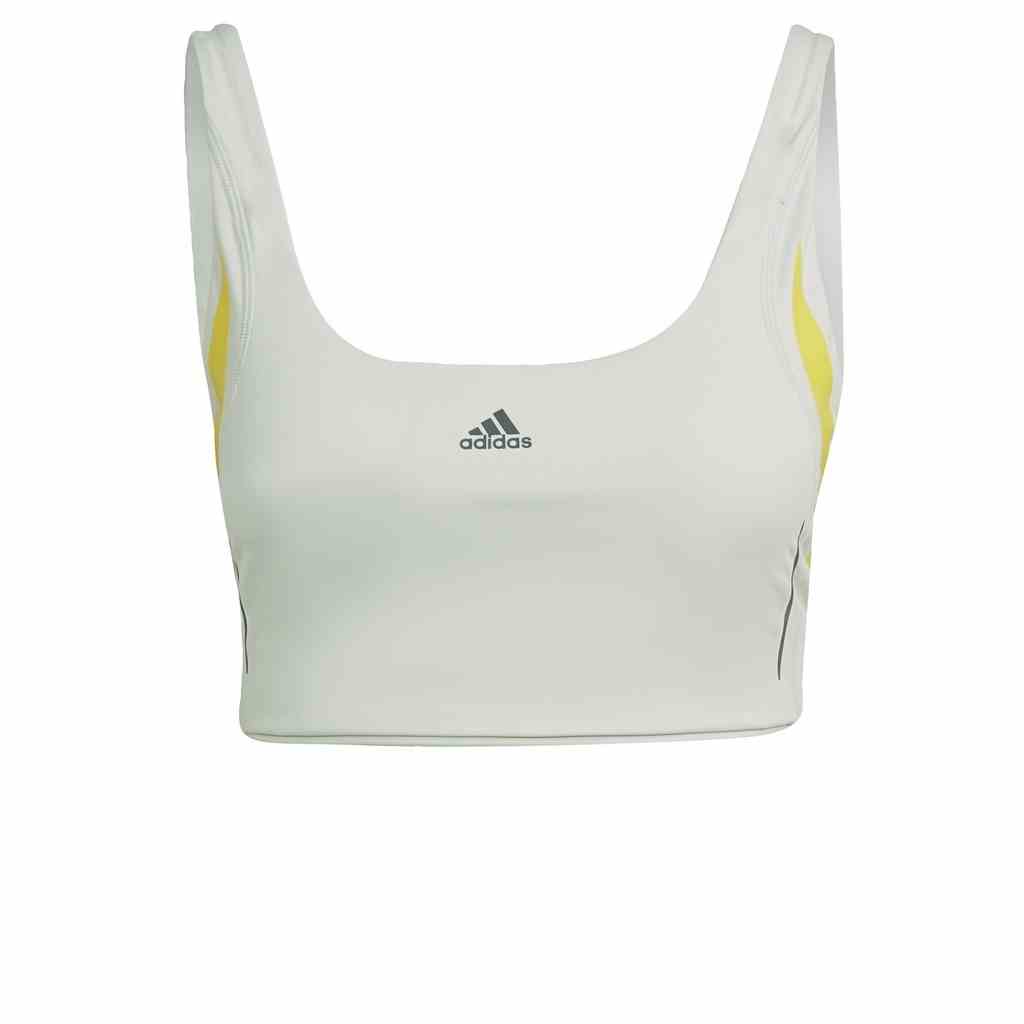 adidas Tập luyện Áo Bra HIIT Tập Luyện Medium Support Luxe Powerimpact Nữ màu xanh lá HM6392