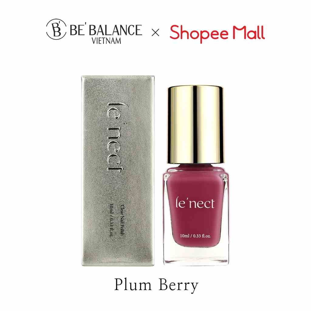 [LENECT] SƠN MÓNG CAO CẤP BEBALANCE MÀU BLUM BERRY 10ML