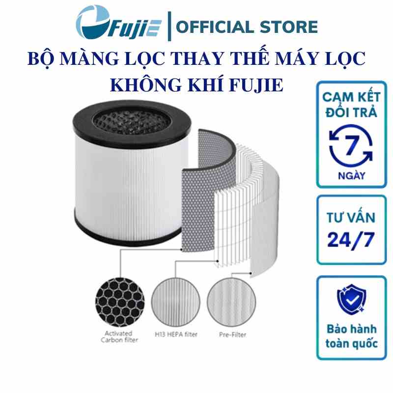 Bộ màng lọc không khí thay thế cho máy lọc không khí FUJIE