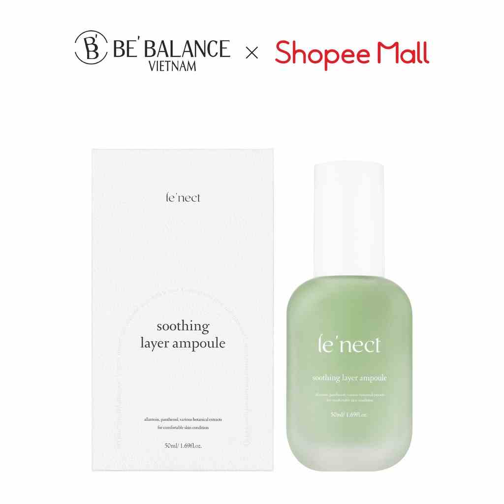 Siêu tinh chất BeBalance Lenect Soothing Layer Ampoule 50ml