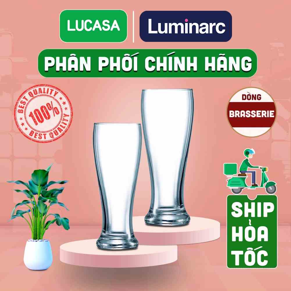 [Mã BMLTA35 giảm đến 35K đơn 99K] Ly Bia Thủy Tinh Luminarc Brasserie | Phân Phối Chính Hãng