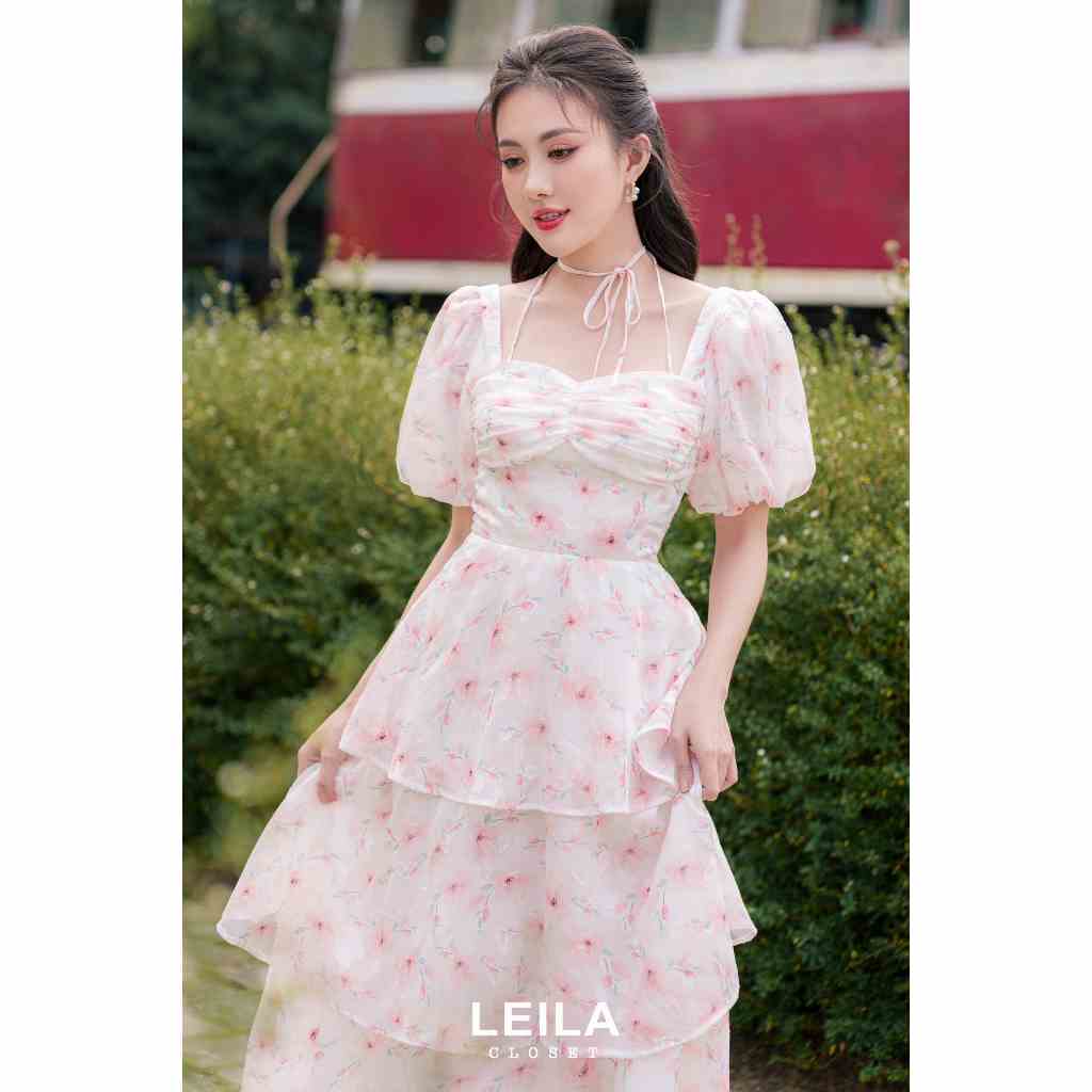 [Mã BMLTB200 giảm đến 100K đơn 499K] Orina Pink Dress - Leila clost