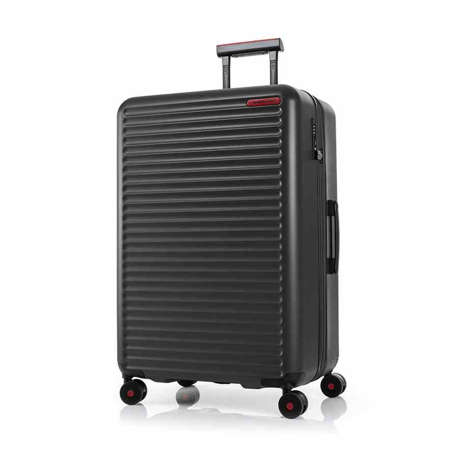 Vali kéo Toiis C SAMSONITE RED - MỸ size Đại, Đai khóa chữ X giúp dễ dàng sắp xếp hành lý Hệ thống 4 bánh đôi 360 độ