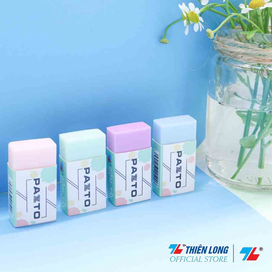 Gôm tẩy màu Pastel Thiên Long Pazto E-010 Màu ngẫu nhiên