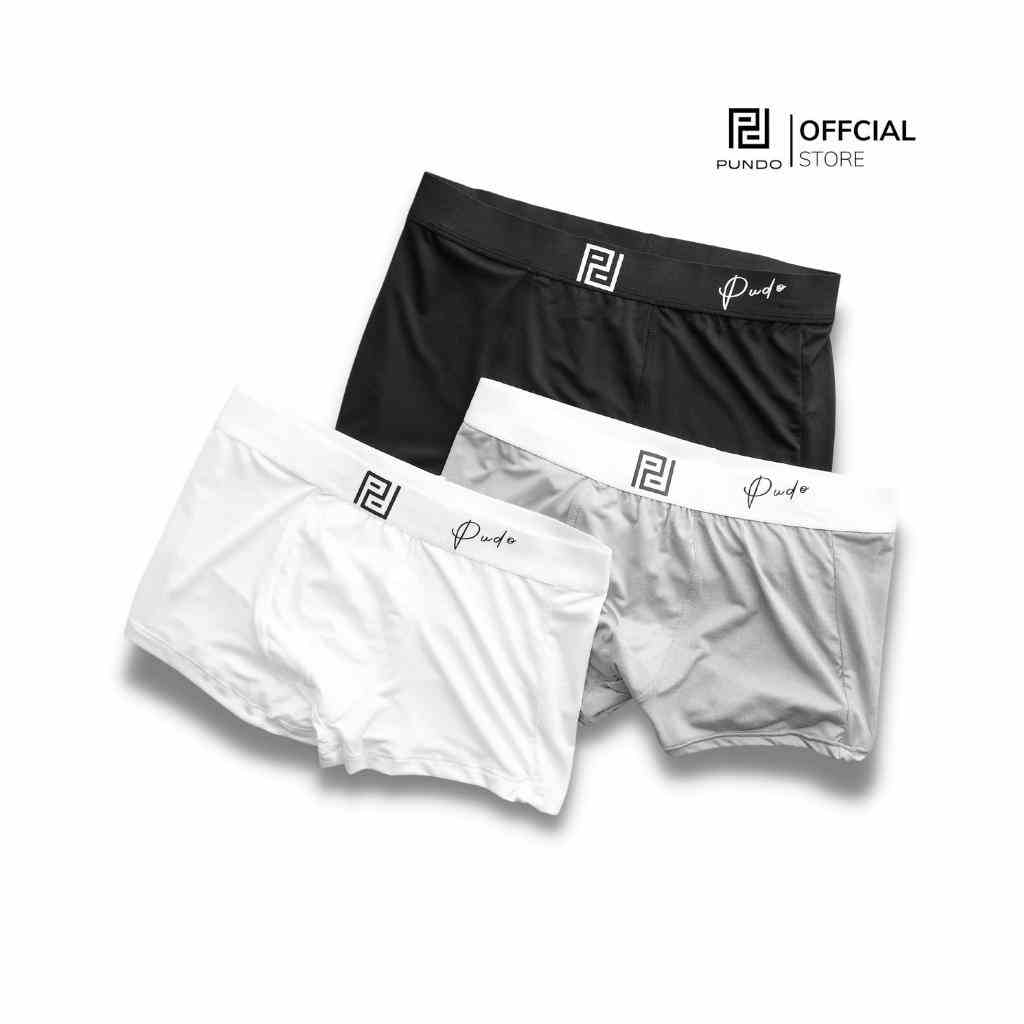 Quần boxer nam PUNDO chất cotton cao cấp co giãn 4 chiều thoải mái thấm hút tốt QLPD04