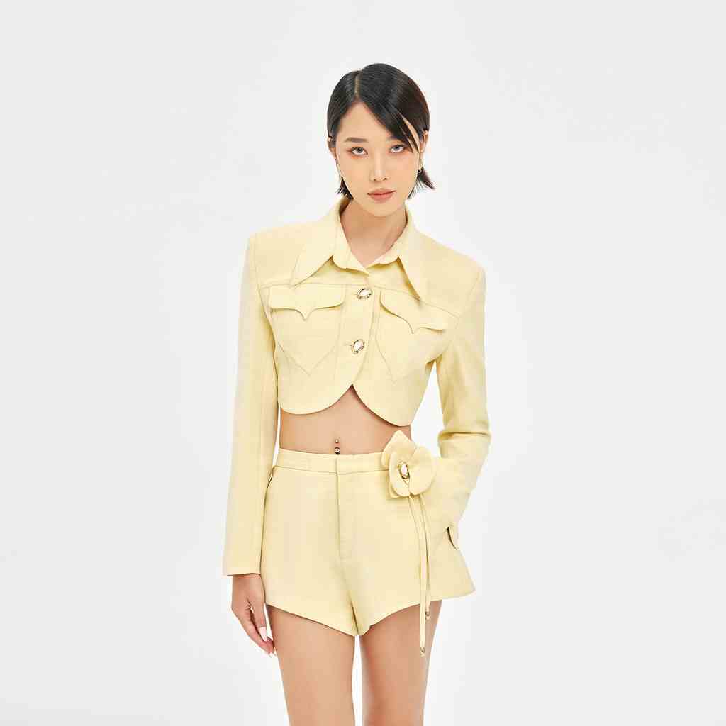 DEAR JOSÉ - Áo jacket Mojave vải cotton vàng