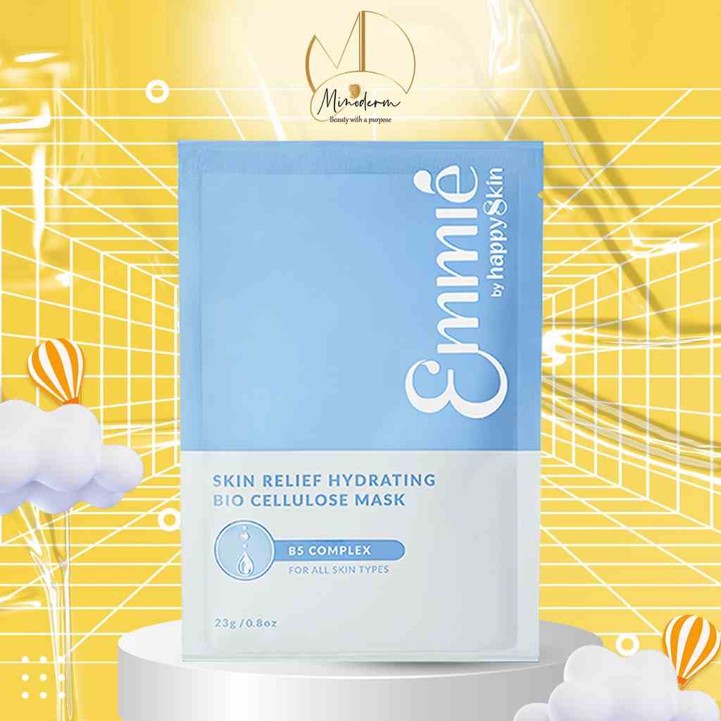 Mặt nạ sinh học phục hồi da Emmié B5 Complex ngậm đến 95% dưỡng chất có trong từng gói mask 23g