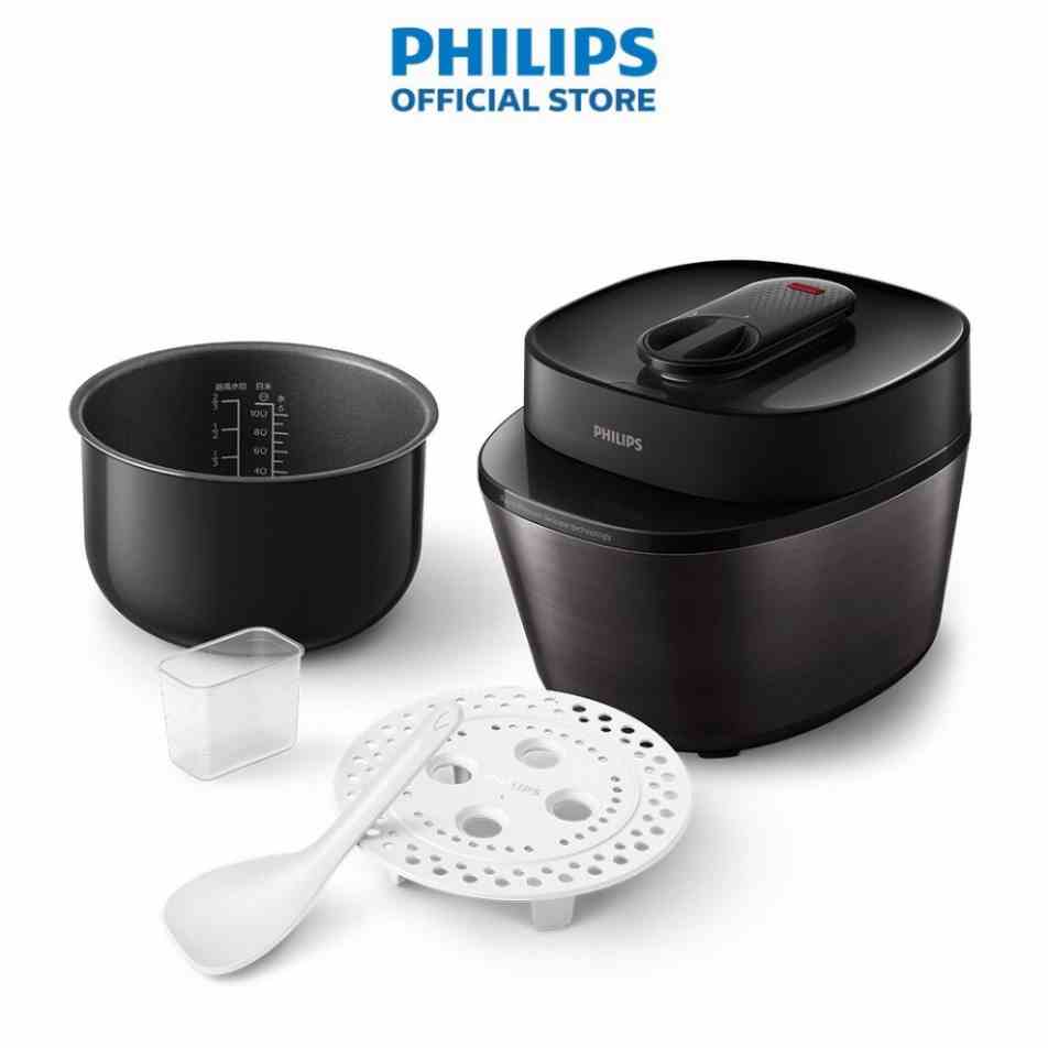 Nồi áp suất đa năng điện tử Philips HD2151 /66 nấu ngon ngon trong 30 phút, công nghệ cao- Hàng Chính Hãng