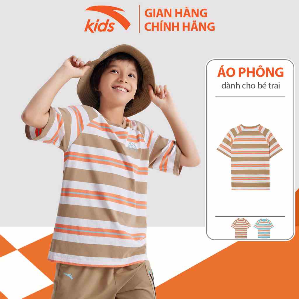 [Mã BMLTB35 giảm đến 35K đơn 99K] Áo phông thể thao bé trai Anta Kids 352236142