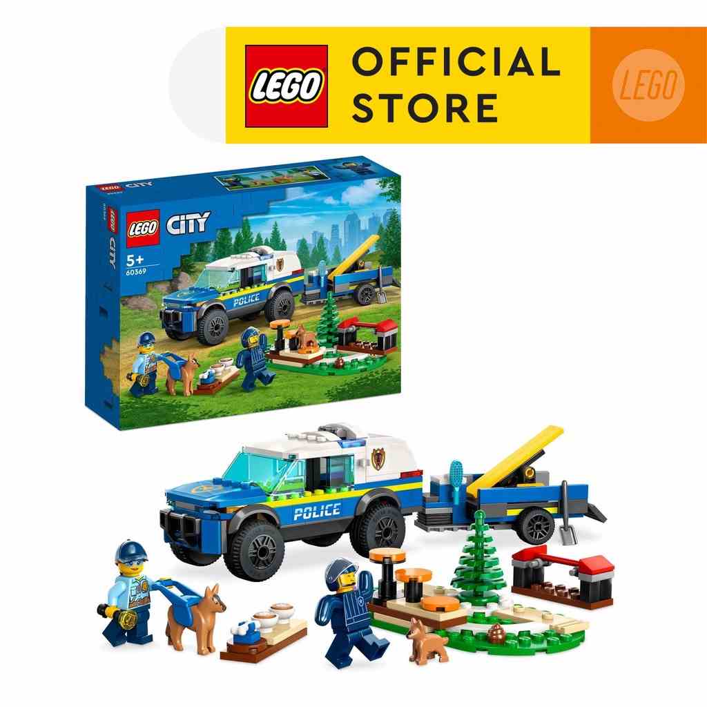 [Mã LIFEMC06CBAU giảm 50k đơn 350k] LEGO City 60369 Xe Huấn Luyện Cảnh Khuyển (197 Chi Tiết)