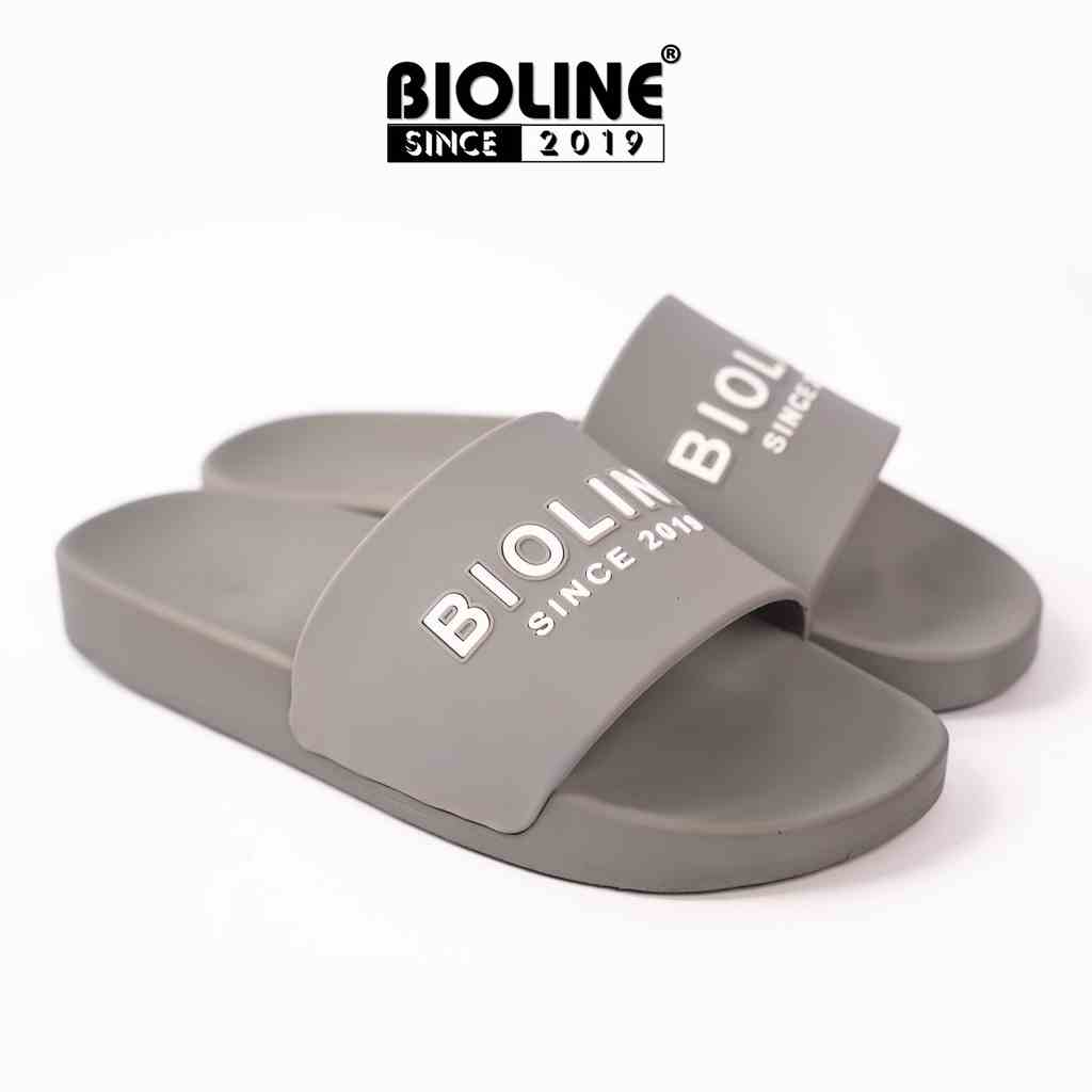 CS05 - Dép lê Quai Ngang nam nữ Unisex Slipper chất liệu Cao Su Non và đế đúc PU chính hãng BIOLINE