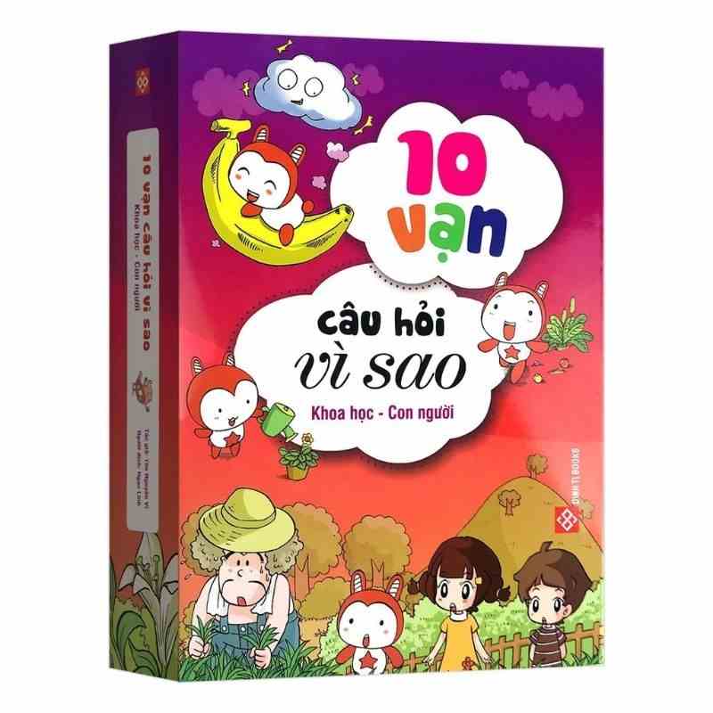 Sách - 10 vạn câu hỏi vì sao - Khoa học con người (Bộ 5 cuốn)