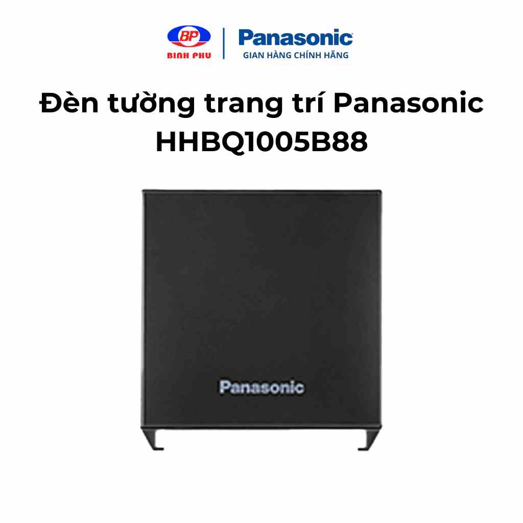 Đèn gắn tường Panasonic HHBQ1005B88, Ánh sáng vàng 3000K, trang trí, thắp sáng lối đi cầu thang, hành lang