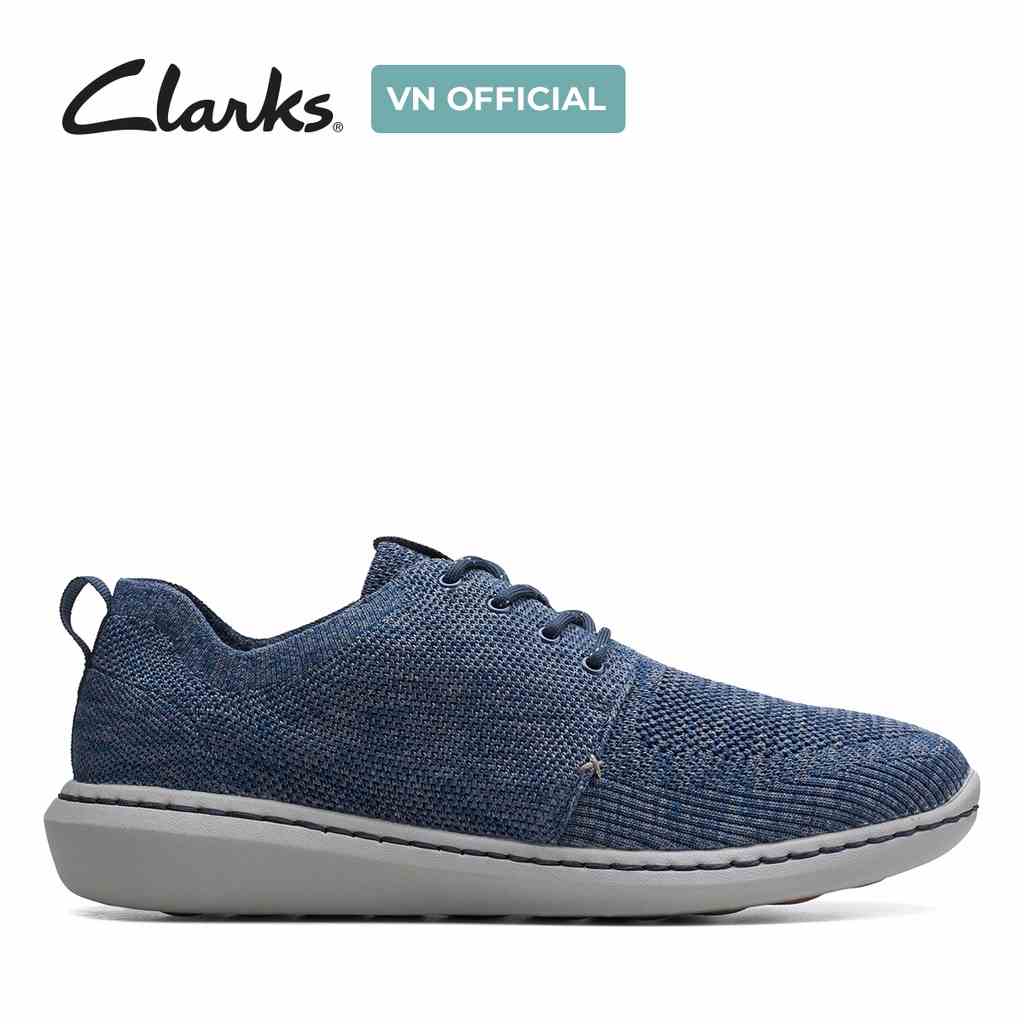 [Mã BMLTA35 giảm đến 35K đơn 99K] Giày Sneaker Nam CLARKS Step Urban Mix màu Dark Blue