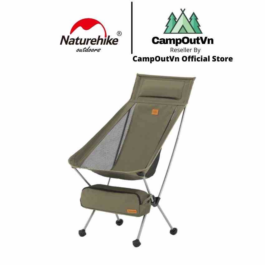 Ghế cắm trại gấp gọn Naturehike NH20JJ036 cắm trại dã ngoại campoutvn A434