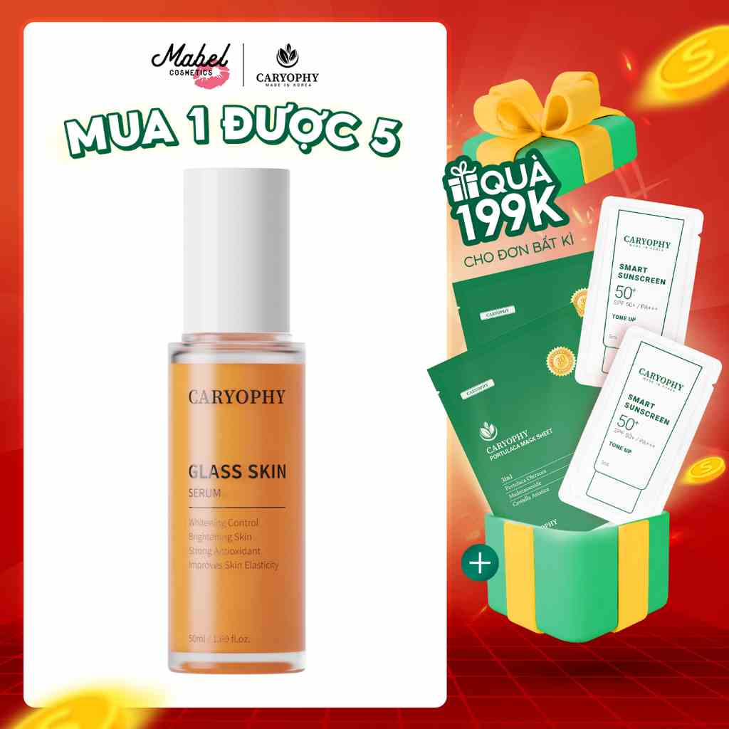 Serum dưỡng trắng da Caryophy Glass Skin 50ml