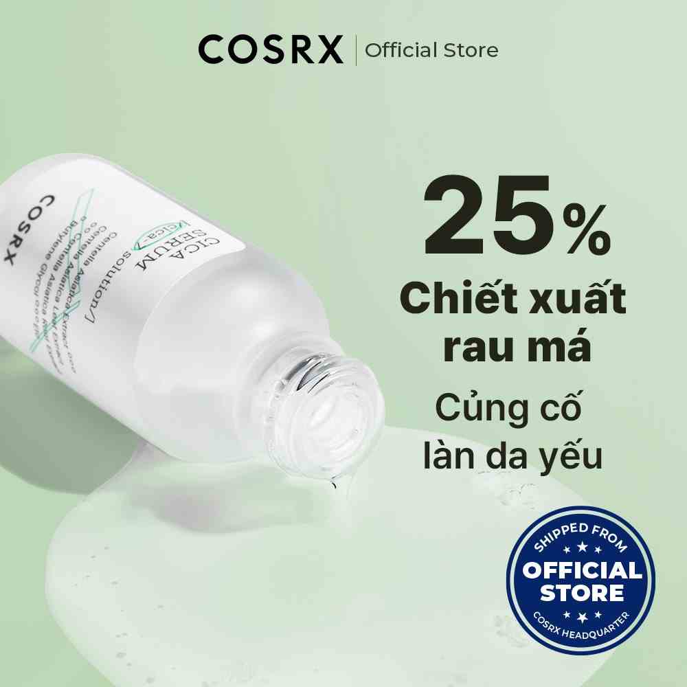 Tinh chất COSRX Pure Fit Cica 30ml chăm sóc da hiệu quả chuyên dụng