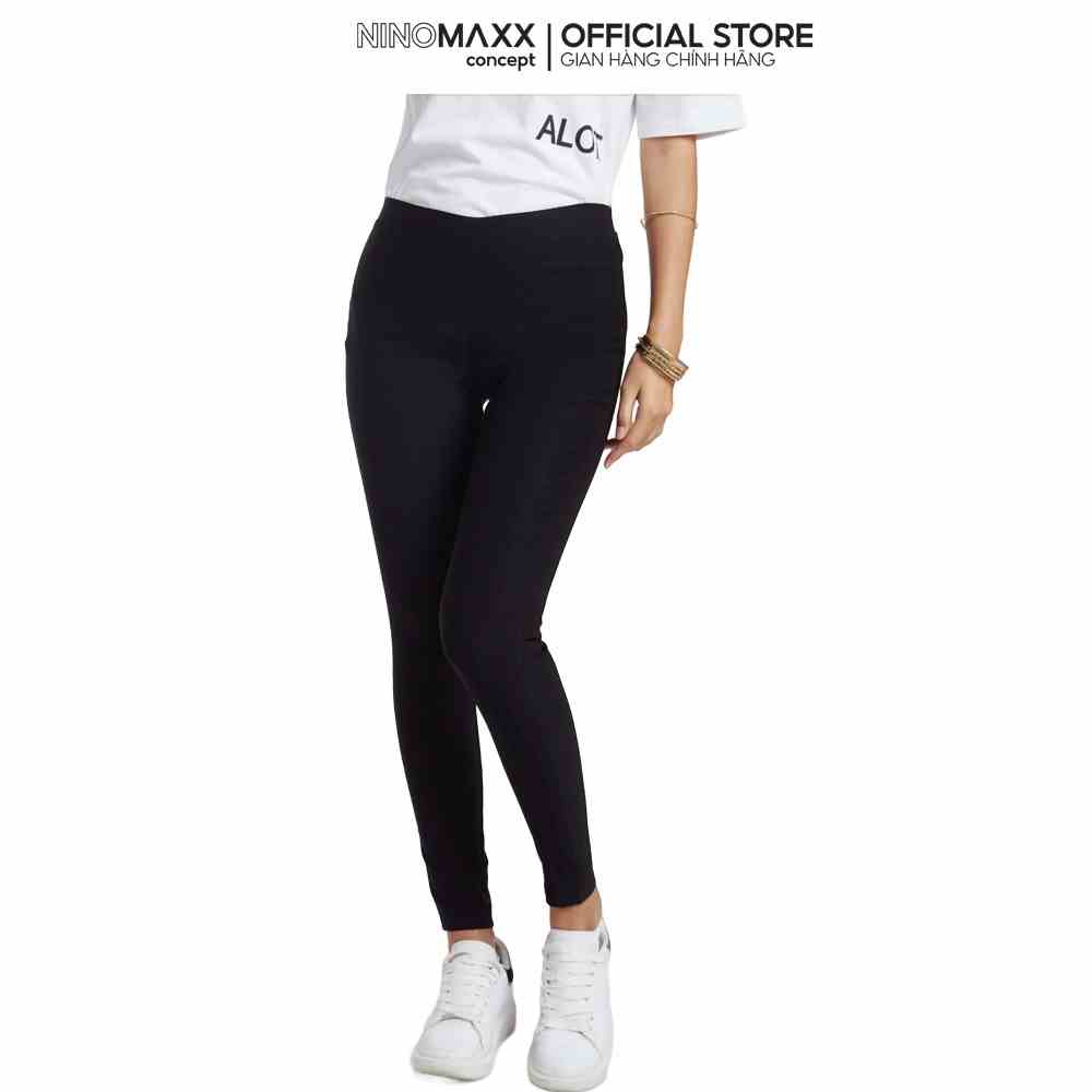 [Mã BMLT30 giảm đến 30K đơn 299K] NINOMAXX Quần Legging Nữ dài nhiều màu co giãn tốt 1806098