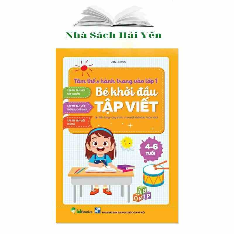 [Mã BMLTB35 giảm đến 35K đơn 99K] Sách - Tâm Thế & Hành Trang Vào Lớp 1- Bé Khởi Đầu Tập Viết