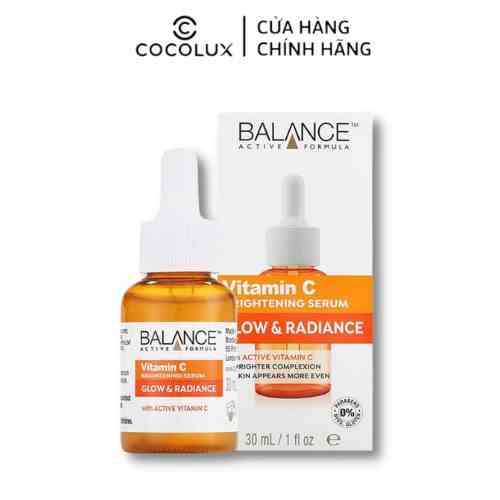 Tinh Chất Serum Làm Sáng Da Vitamin C Balance Active Formula Brightening Glow & Radiance 30ml