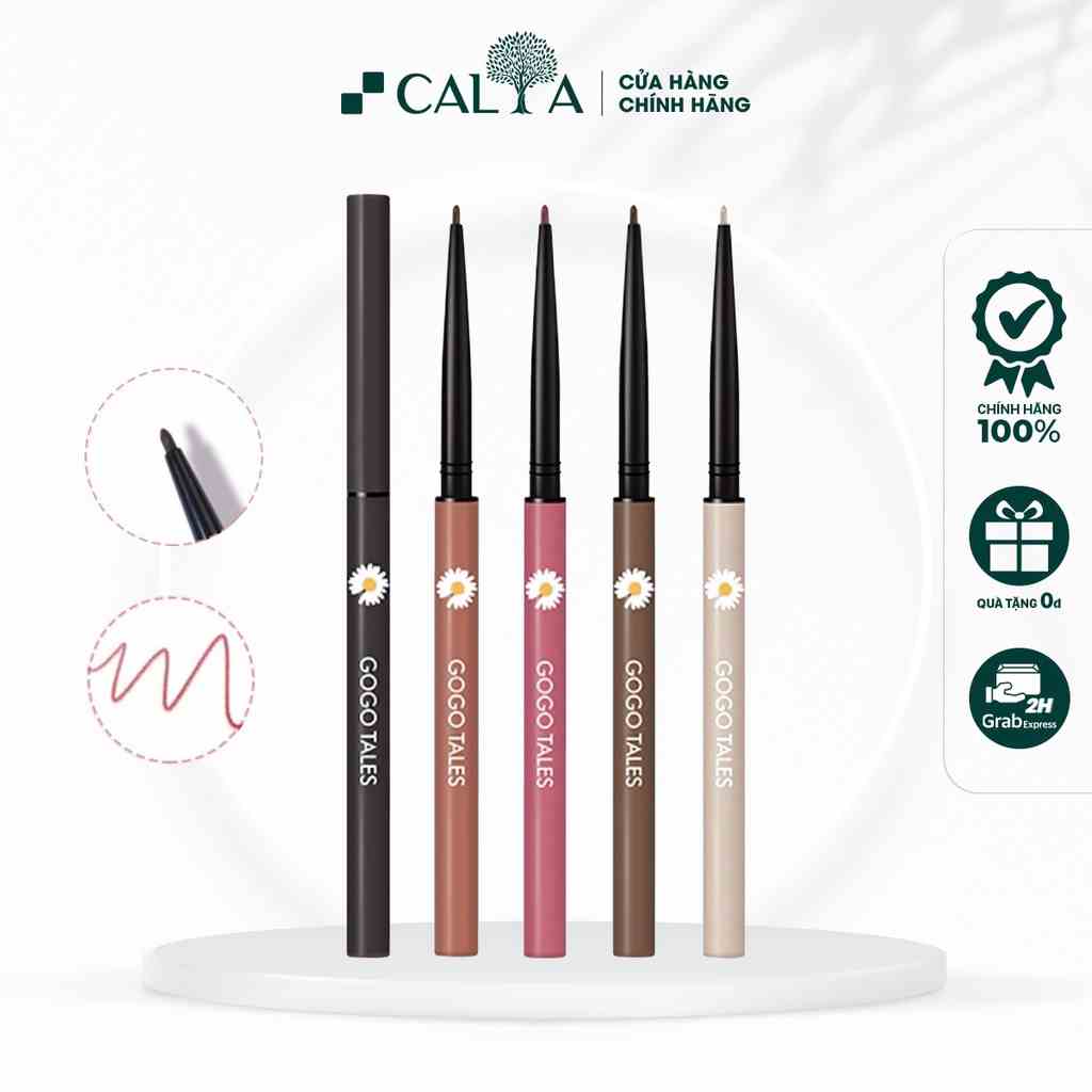 Chì Kẻ Mắt Gogo Tales Hoa Cúc Sắc Nét, Bền Màu, Chống Nước - Gogo Tales Waterproof Crayon Eyeline