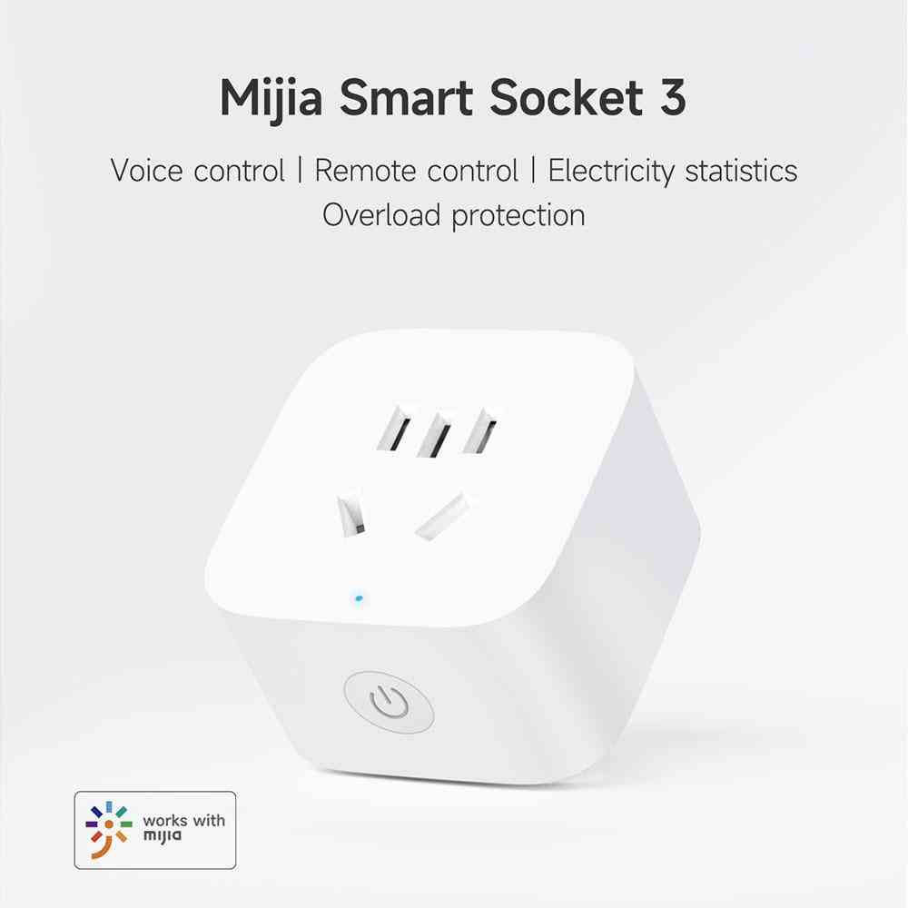 Ổ cắm xiaomi wifi gen 3 kết nối app thông minh - Shop  MI Ecosystem Authorized