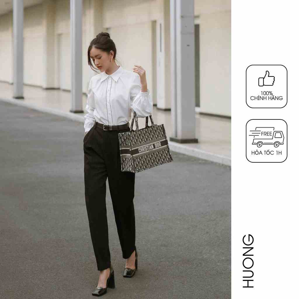 Quần baggy đen HUONG BOUTIQUE HBQ91