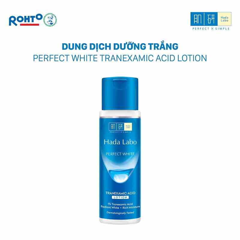 Dung dịch dưỡng trắng da tối ưu Hada Labo Perfect White Tranexamic Acid Lotion 170ml/chai