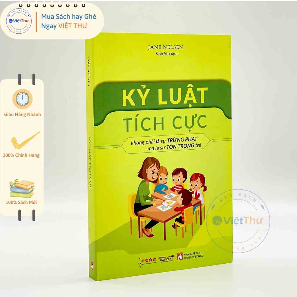 [Mã BMLTB35 giảm đến 35K đơn 99K] Sách - Kỷ Luật Tích Cực - Jane Nelsen