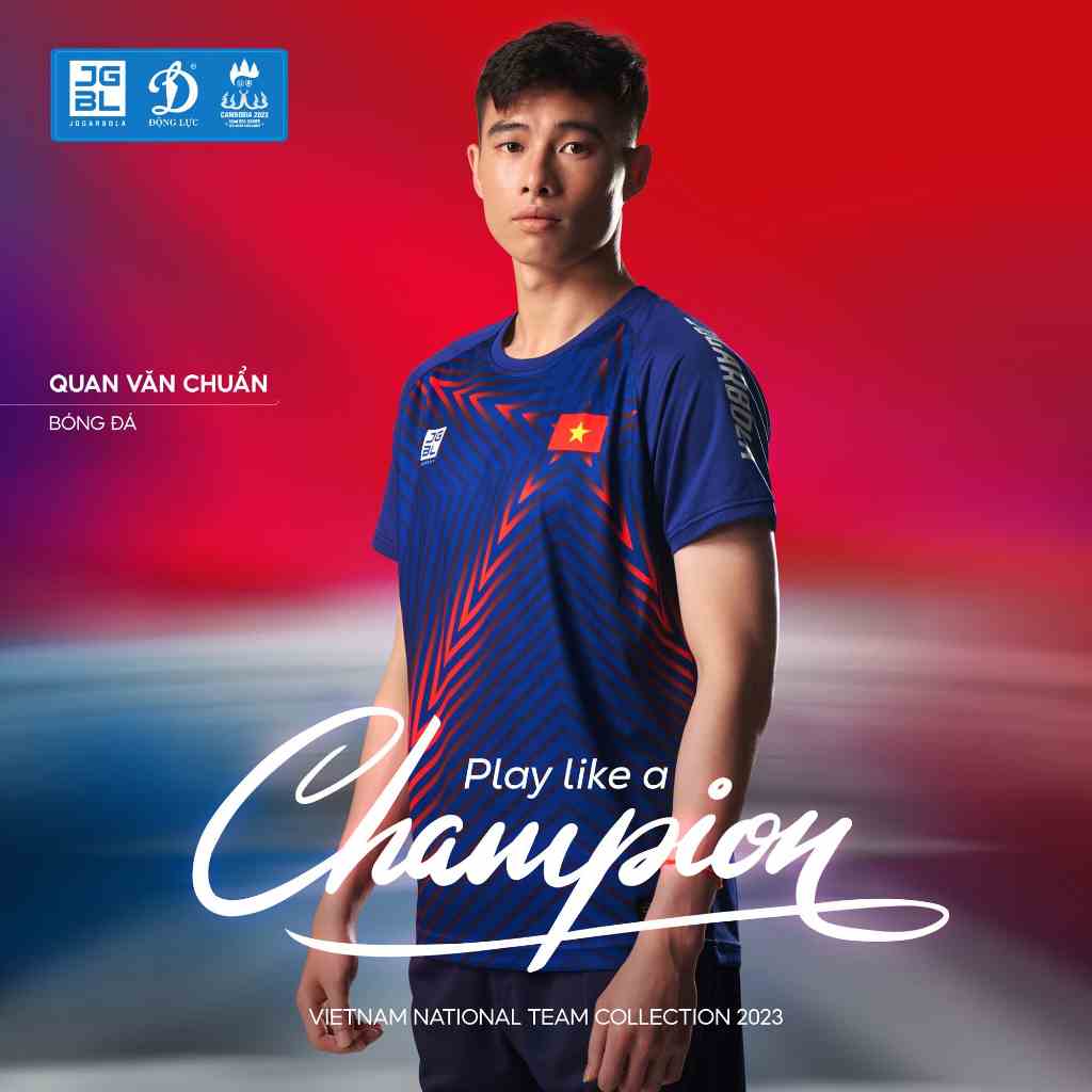 Áo phông đoàn thể thao Sea Games 32 MJ-AJ1019-11