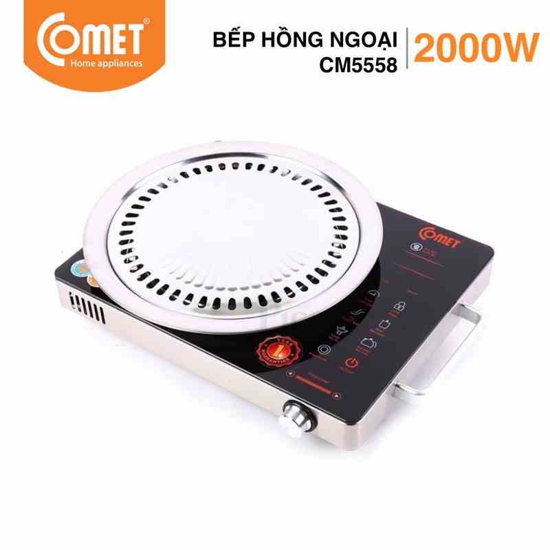 Bếp hồng ngoại nút cảm ứng Comet CM5558