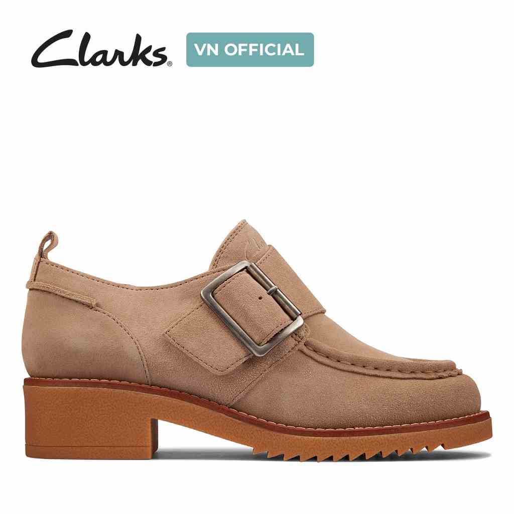 [Mã BMLTA35 giảm đến 35K đơn 99K] Bốt thời trang nữ CLARKS Eden Mid Monk màu Sand