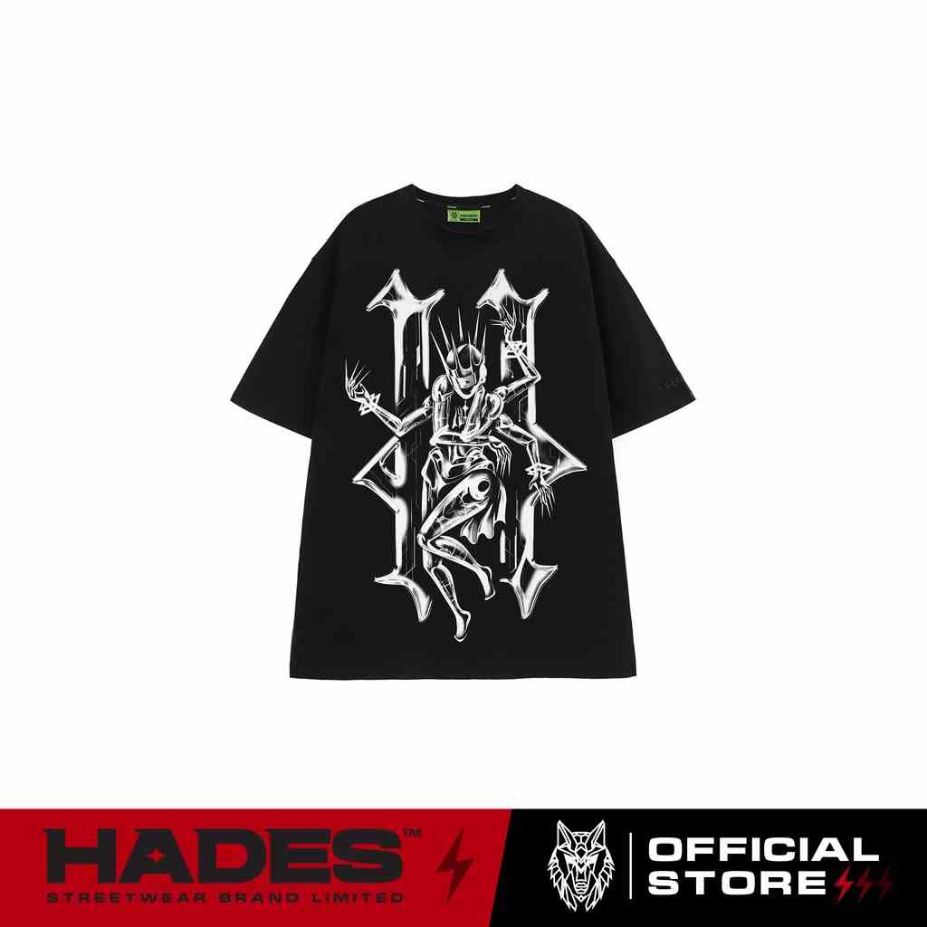 Áo Thun Tay Lỡ Unisex HADES CYBER QUEEN TEE 100% Cotton - HADES Brand Chính Hãng