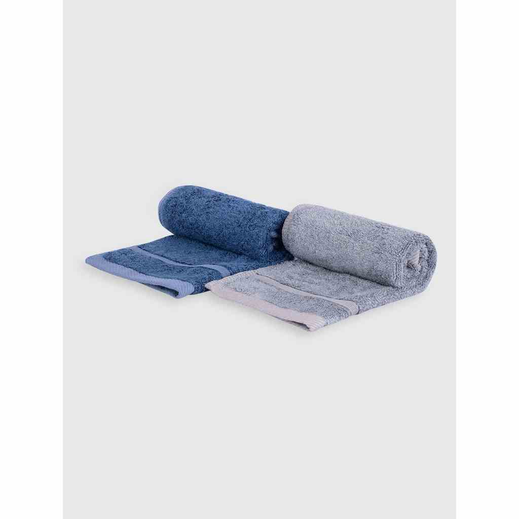 Pack 2 khăn mặt CANIFA chất liệu bamboo cotton mềm mại kích thước 50x28cm 9HA22A001