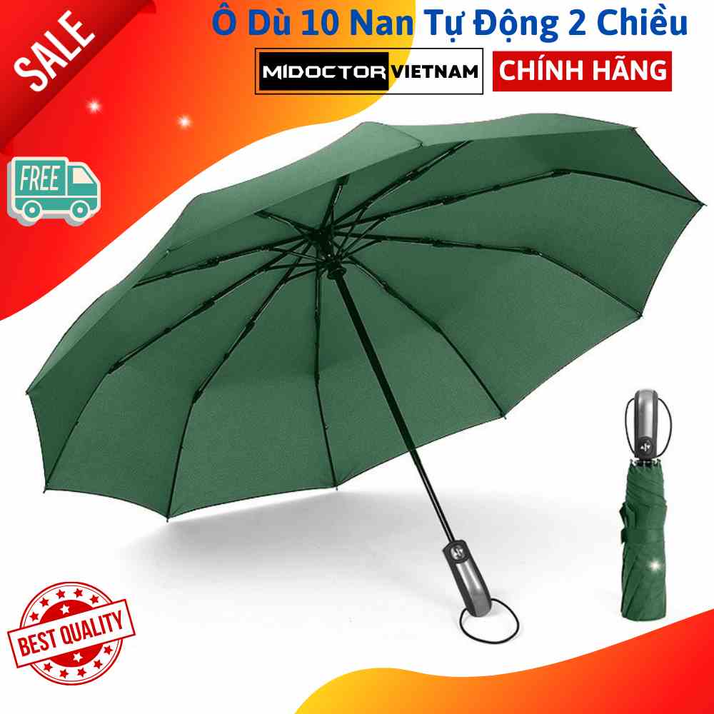 Ô Chống Tia UV, Dù Che Mưa Nắng, Ô Dù 8 - 10 Nan Cầm Tay Gấp Gọn Tiện Lợi miDoctor