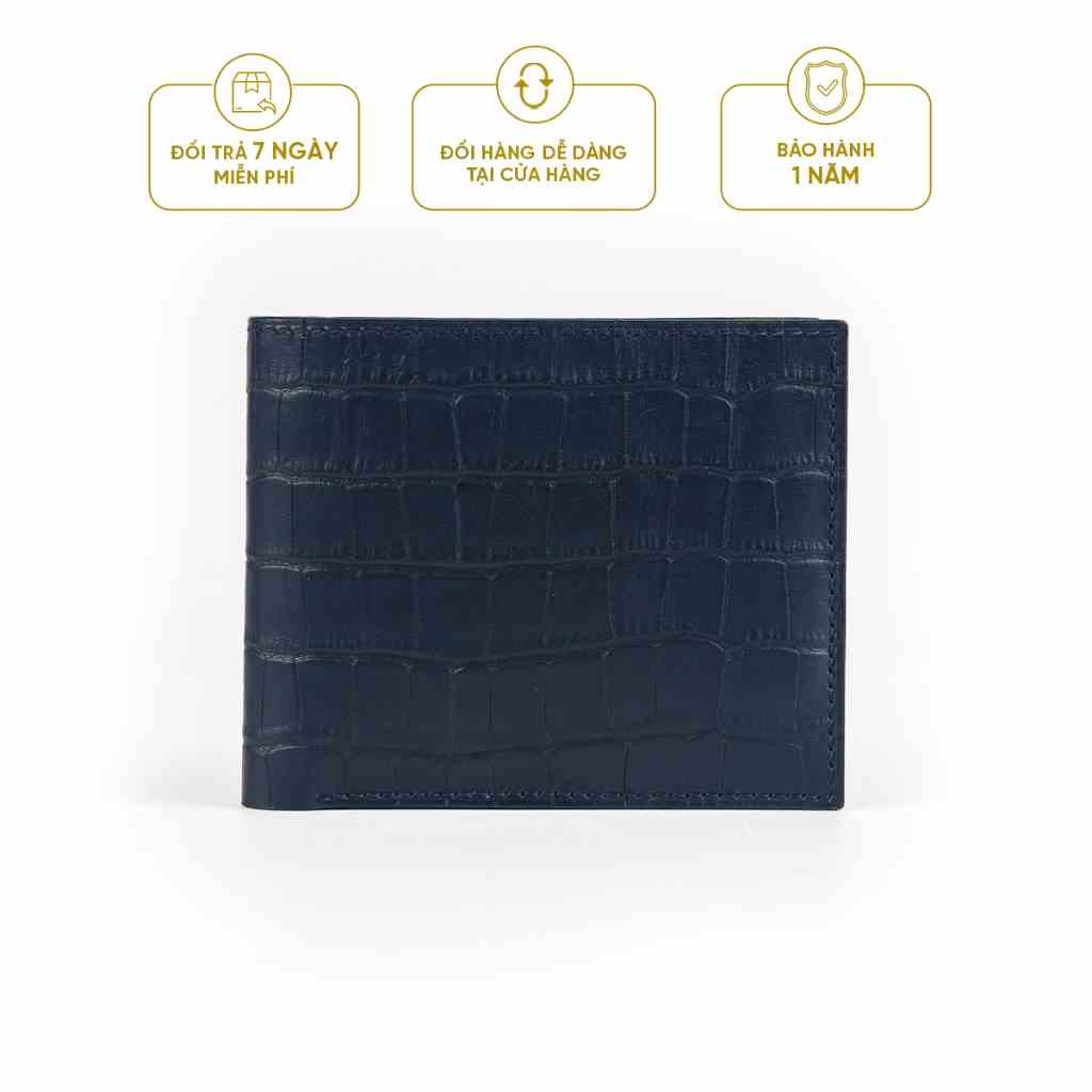 Ví nam da thật - LIZ BIFOLD WALLET - VN14 - Thương hiệu Be Classy