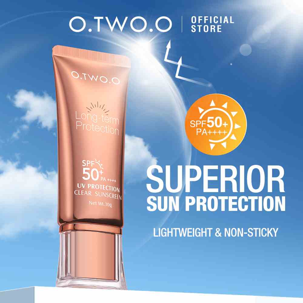 Kem Chống Nắng O.TWO.O kem chống nắng dưỡng ẩm Dưỡng trắng chống tia UV SPF50 PA + + + + Làm mới kem chống nắng vật lý không dầu 30g